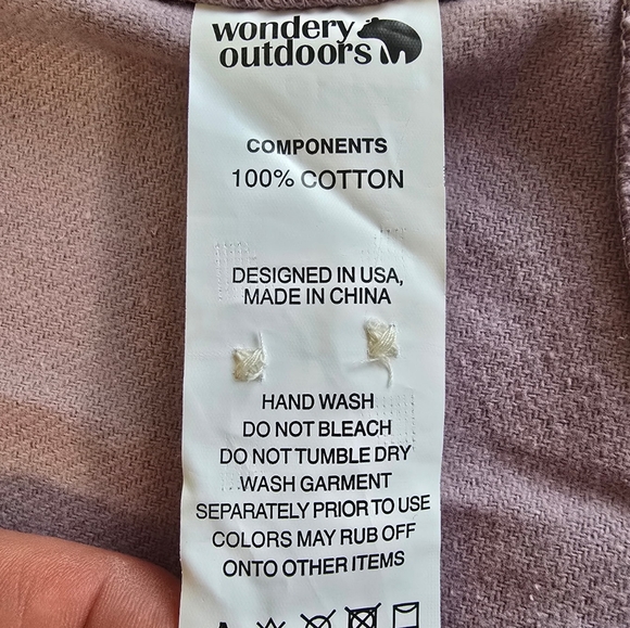 Wondery Arriva Purple Button Up Shirt Jacket Women's Small Outdoor - Picture 10 of 11